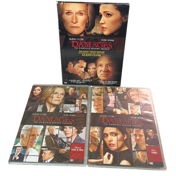 Damages TV Series DVD Seasons 2, 3, 4, Pre-owned - Picture 8 of 11